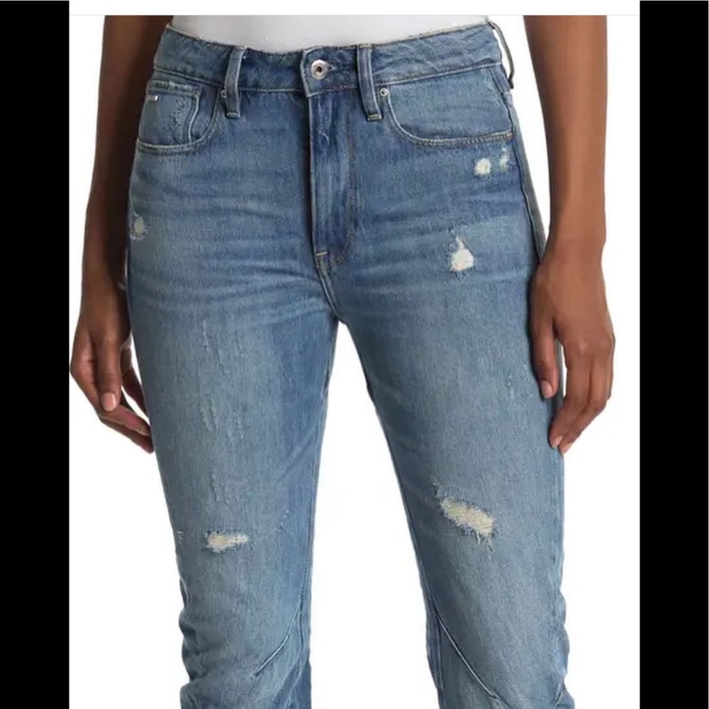 G STAR RAW “Arc 2.0” Mid Rise Boyfriend Jeans